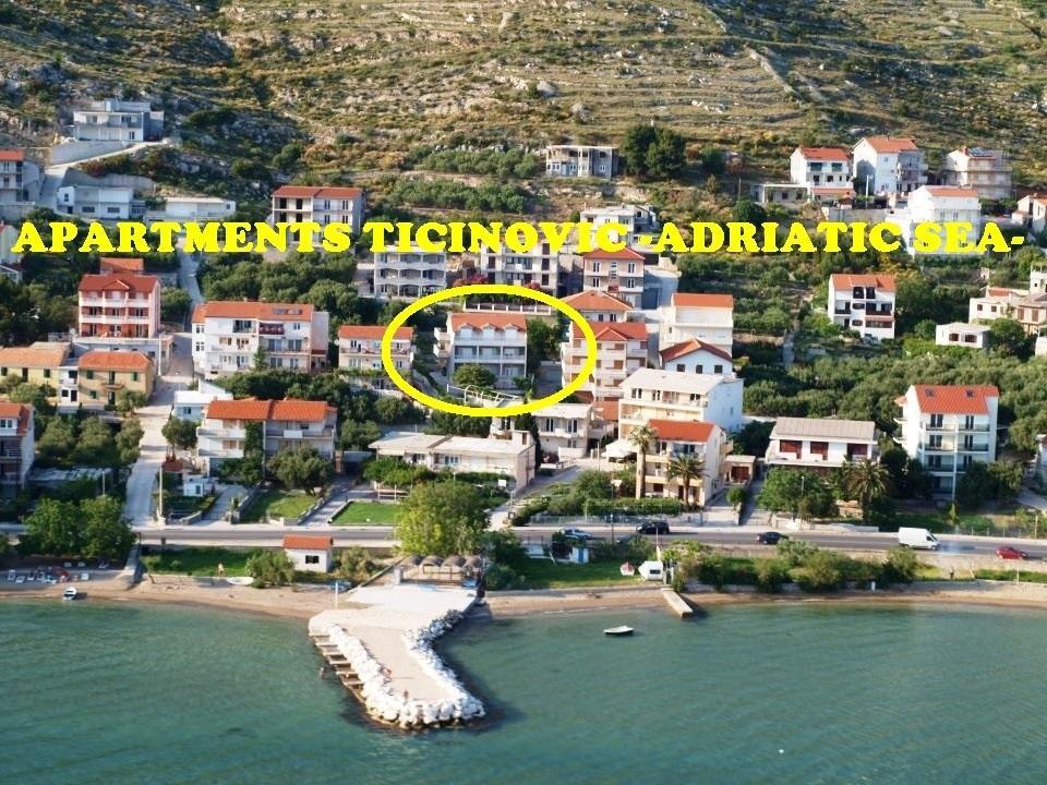 Apartments Ticinovic Omiš Kültér fotó