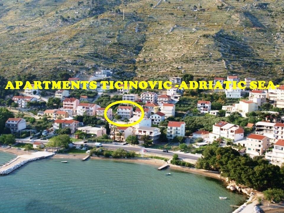 Apartments Ticinovic Omiš Kültér fotó